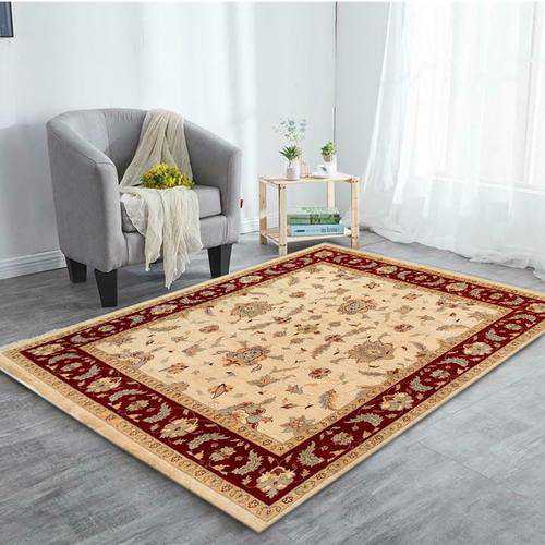 Ivory Oushak Area Rug