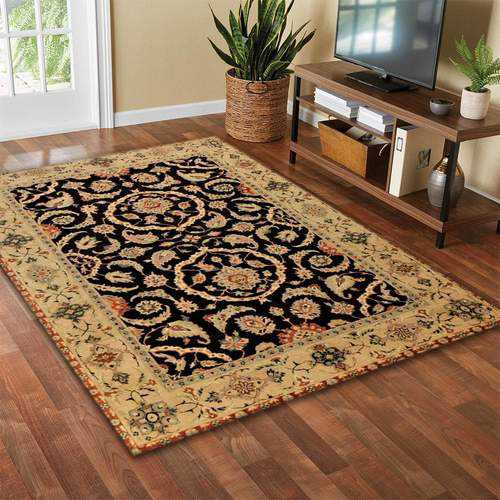 Black Ziegler Area Rug