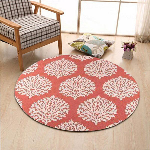 Coral Southwestern Area Rug