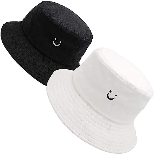 MaxNova White & Black Bucket Hat