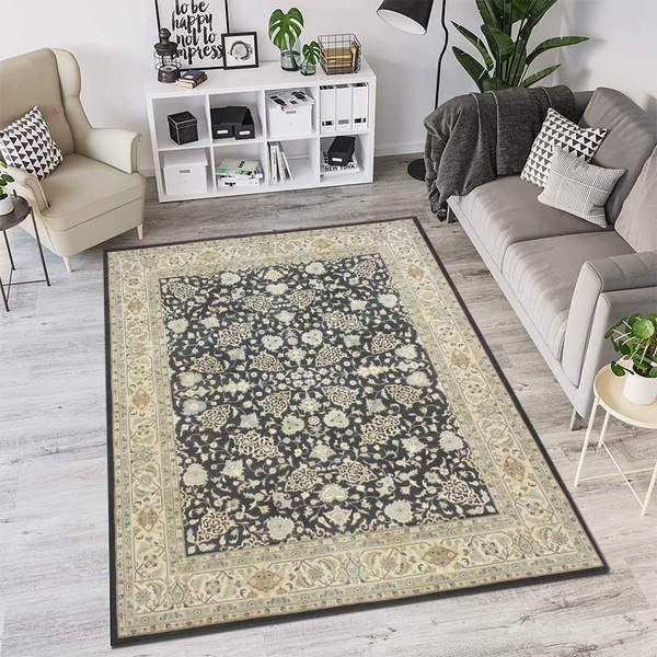 Grey Ziegler Area Rug