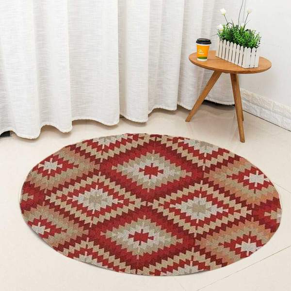 Brown Southwestern Area Rug