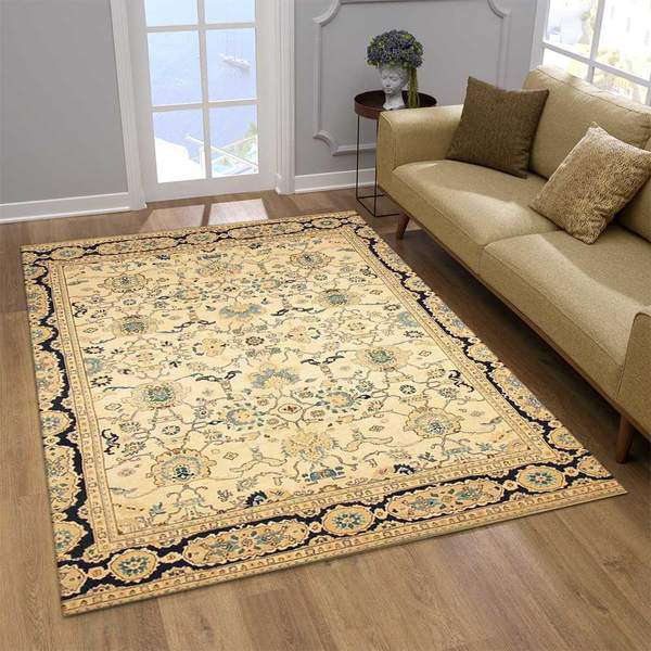 Ivory Ziegler Area Rug