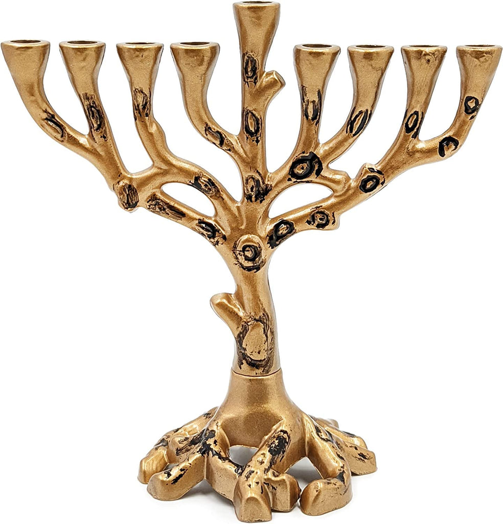 Hanukkah Menorah Tree of Life