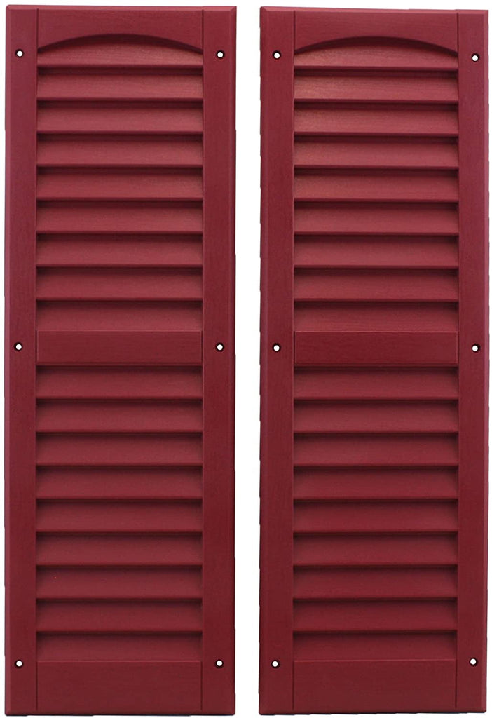 Louvered Shed Shutter