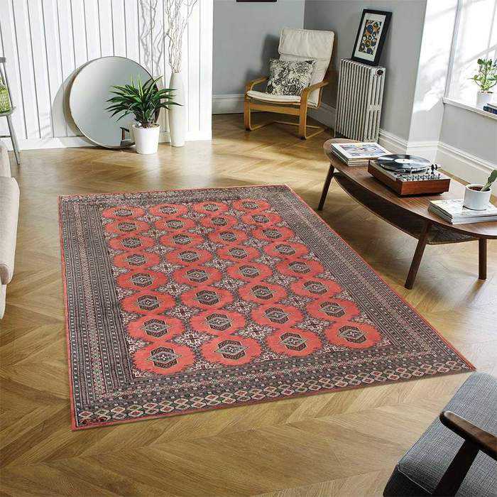 Red Caucasian Area Rug