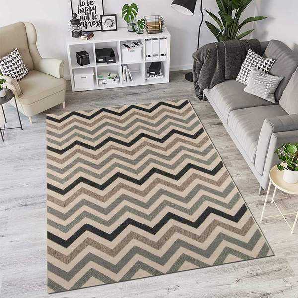 Brown Transitional Area Rug