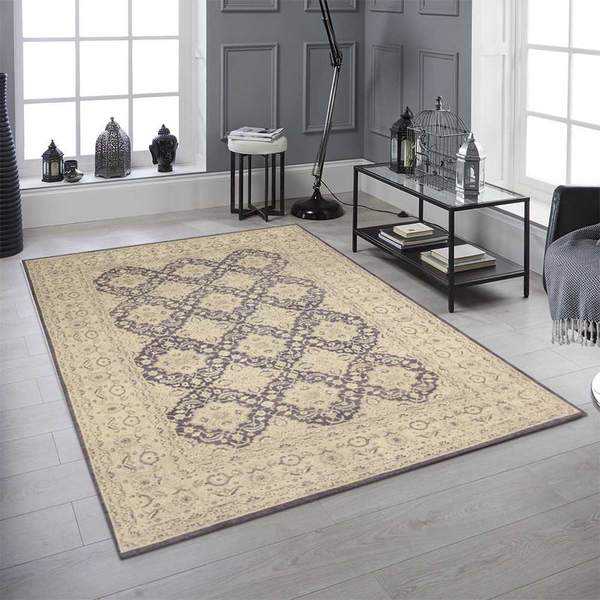 Grey Ziegler Area Rug