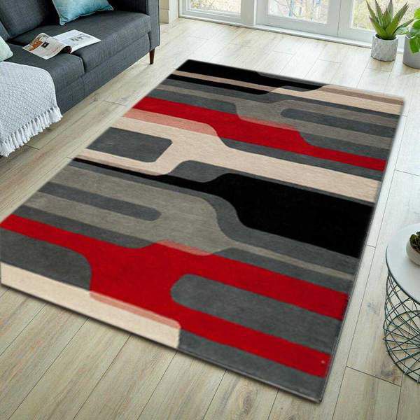 Multi-Color Transitional Area Rug