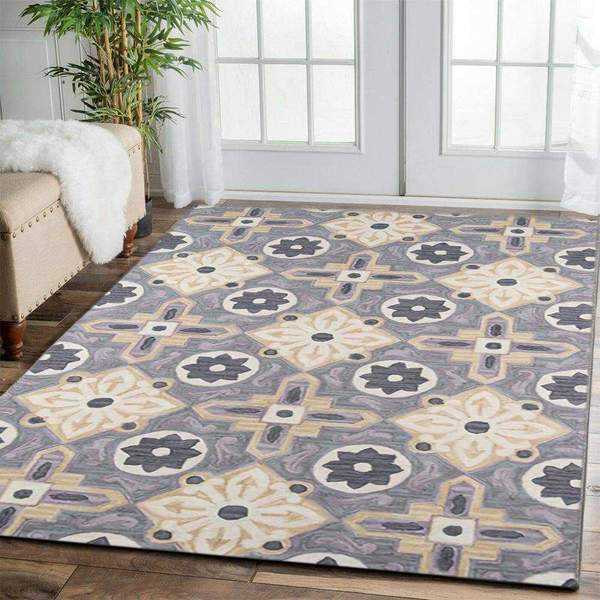 Multi-Color Geometric Area Rug