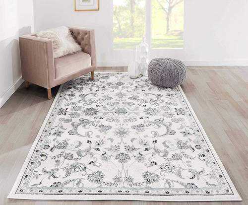 Ivory Boho Chic Area Rug