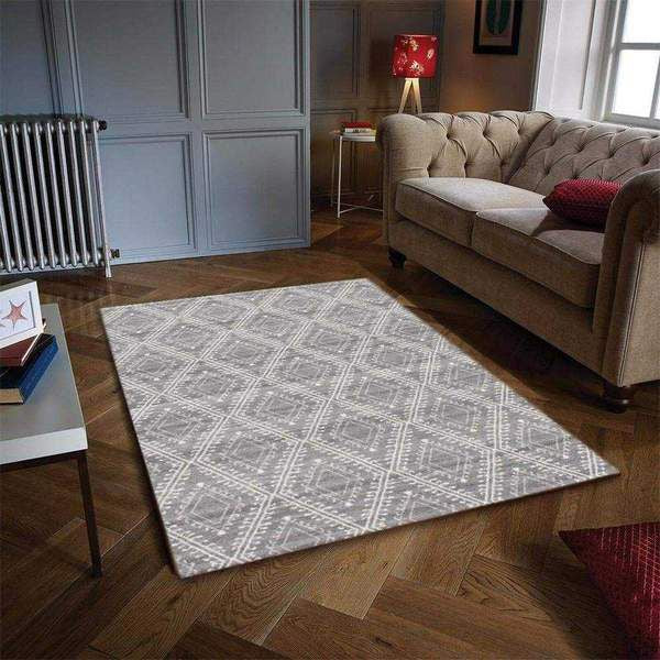 Grey Kilim Area Rug