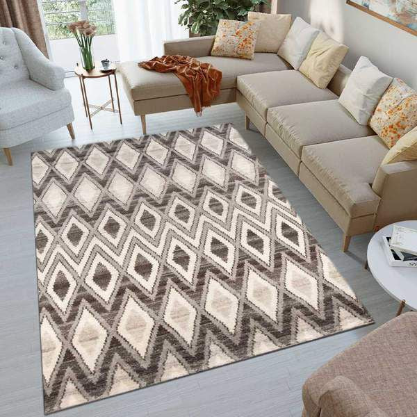 Multicolor Geometric Area Rug