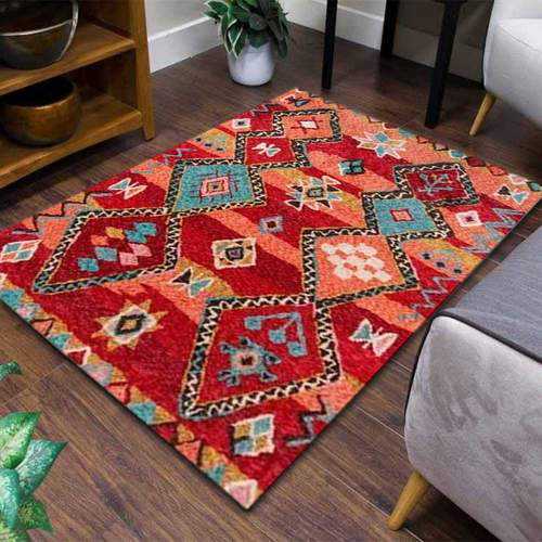 Multi-Color Boho Chic Area Rug