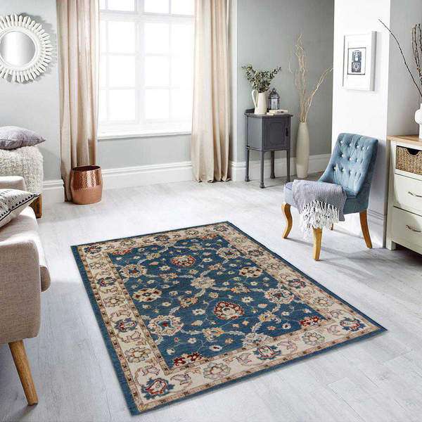 Blue Ziegler Area Rug