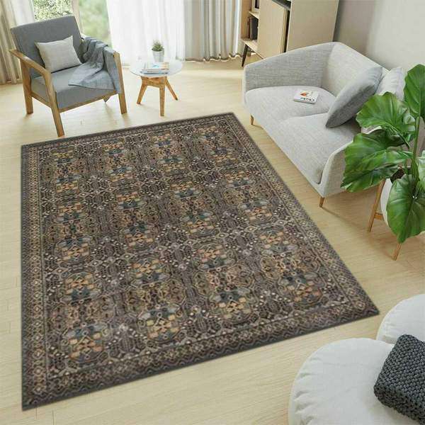 Brown Southwestern Area Rug