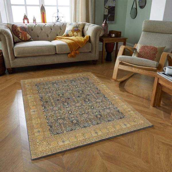 Blue Ziegler Area Rug