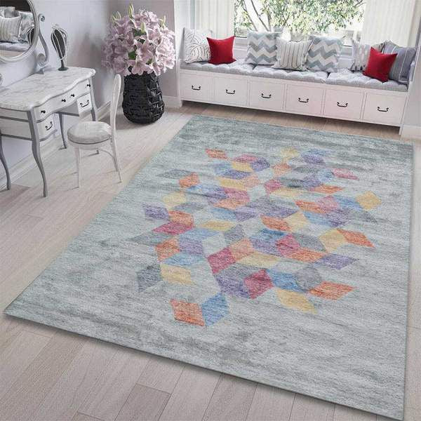 Grey Neutral Area Rug