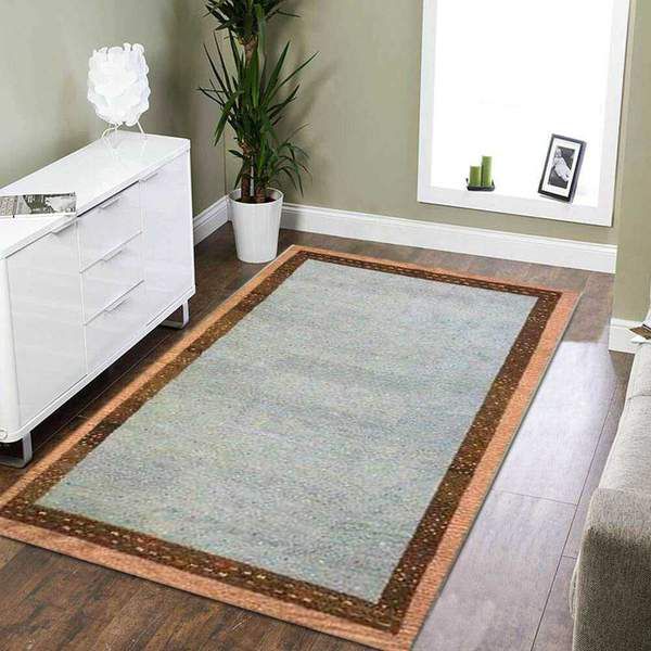 Grey Southwestern Area Rug