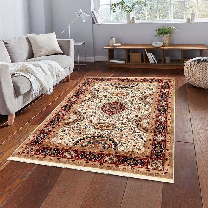 Ivory Isfahan Area Rug