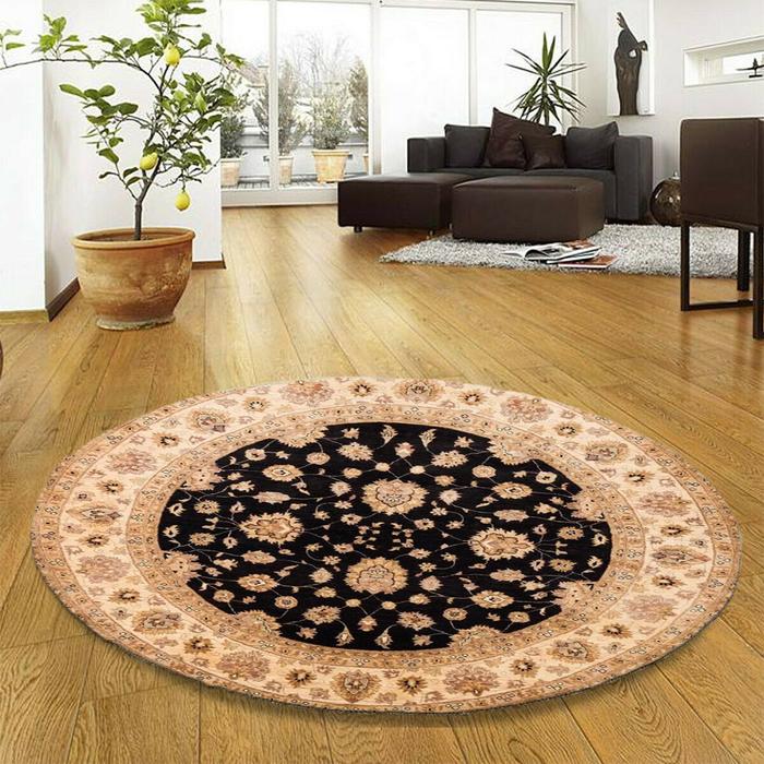 Black Ziegler Area Rug