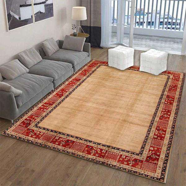 Ivory Oushak Area Rug