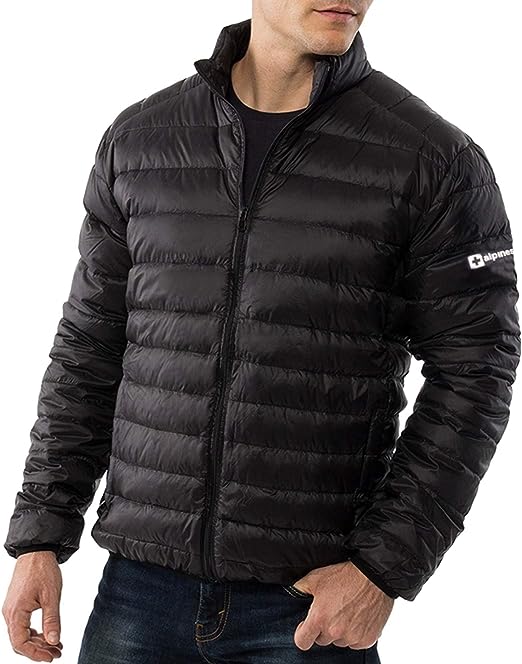 Alpine Swiss Niko Mens Down Jacket