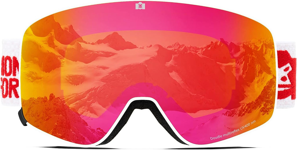 MONKEY FOREST Interchangeable Lenses Ski Goggles