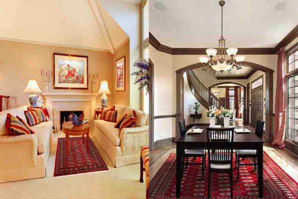 Traditional Living Rooms With Oriental Rugs