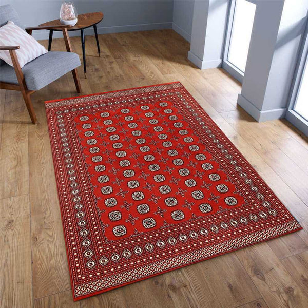 Red Bokhara Area Rug - AR1088