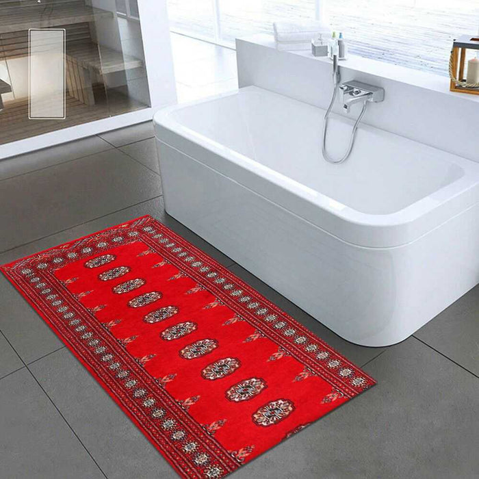 Red Bokhara Area Rug - AR314