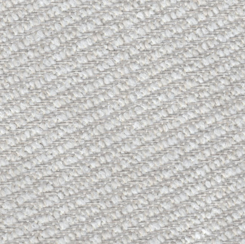 White Boucle Performance Twill Upholstery Fabric