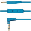Blue Replacement Audio Cable Bose QuietComfort 25 / QC25 Headphones w/ In-Line Remote & Mic
