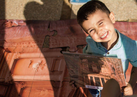 USAID SCHEP متحف الأطفال Puzzle Puzzlers Jordan
