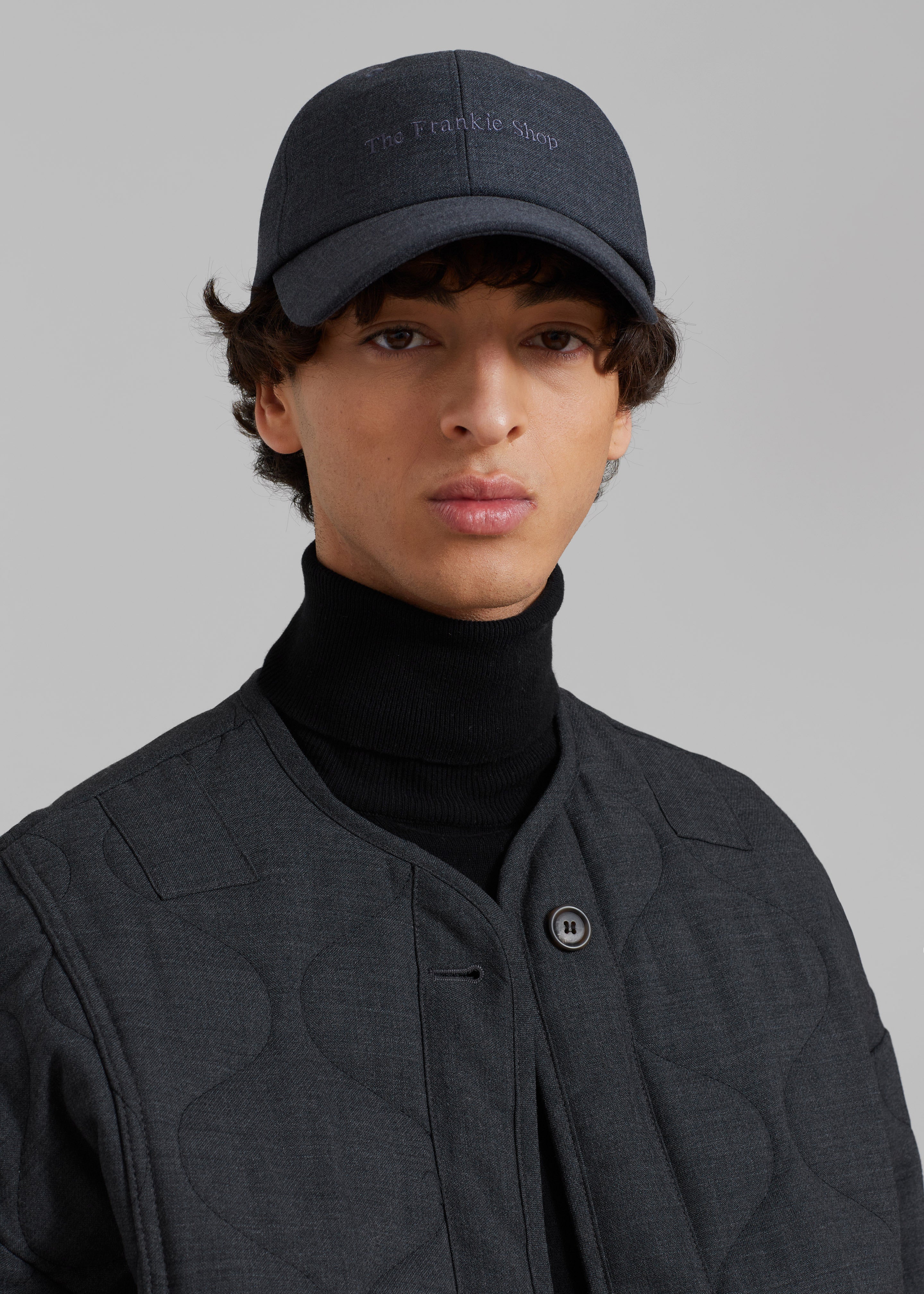 Frankie Baseball Cap - Black – The Frankie Shop