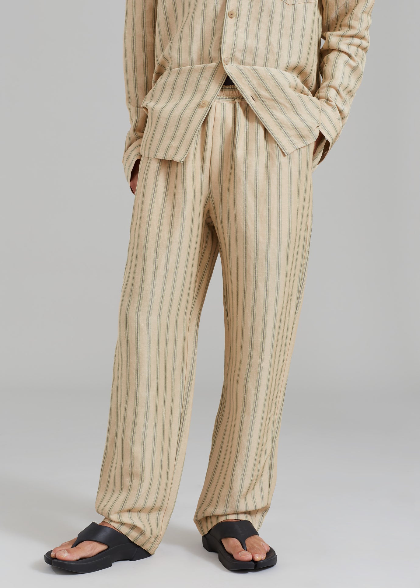 Watts Wrap Pants - Beige