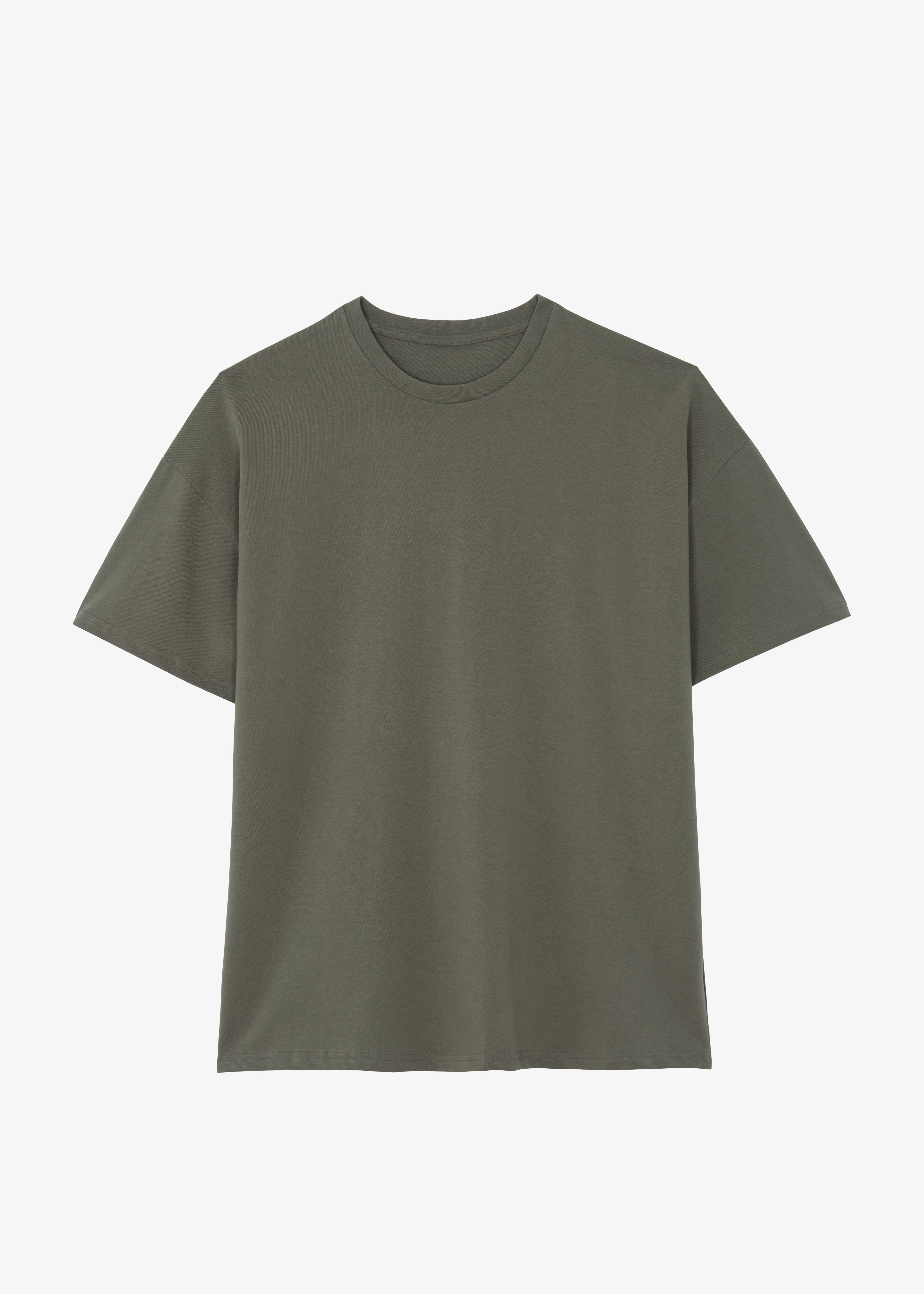 Faro Boxy Tee - Dark Olive – The Frankie Shop