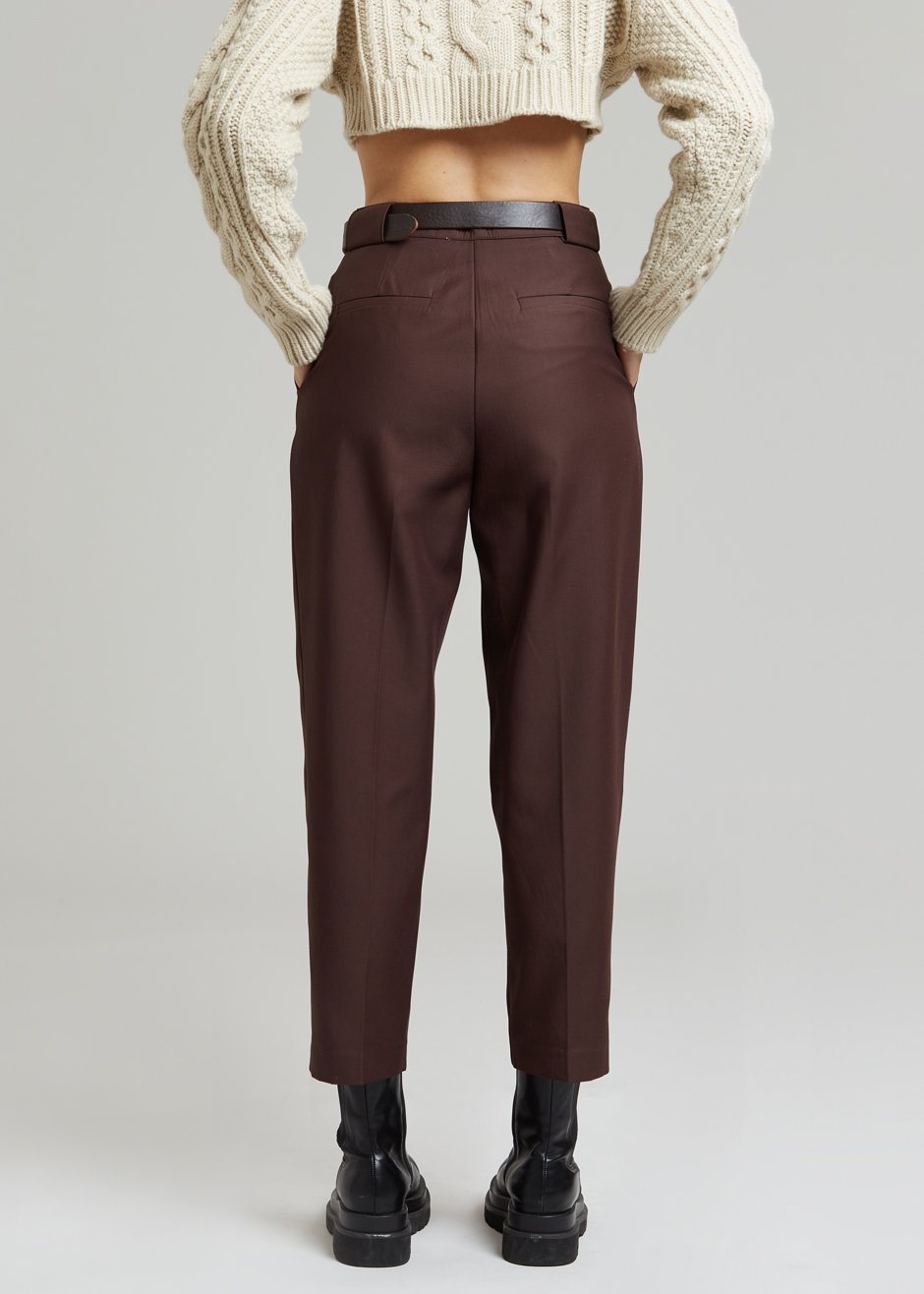 Andri Trousers - Chocolate