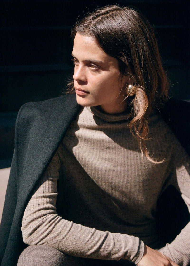 By Birger Nilah Turtleneck Clay The Frankie Shop