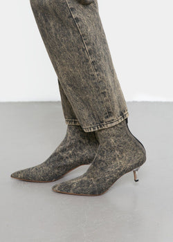 denim shoe boots