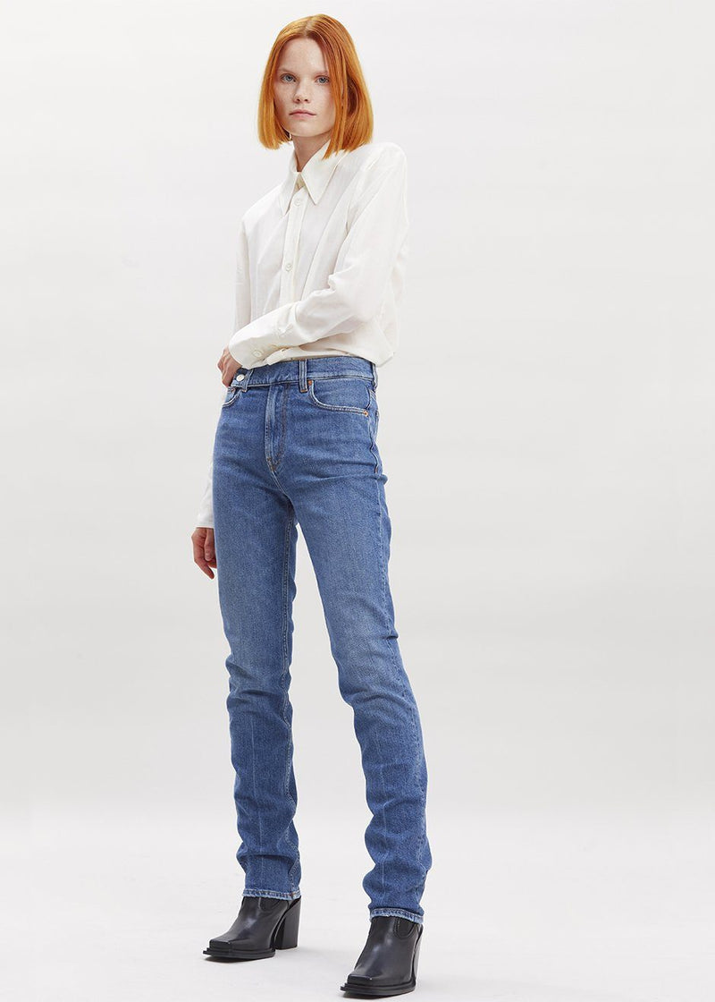 Deva Crossover Jeans by Covert in Blue – The Frankie Shop
