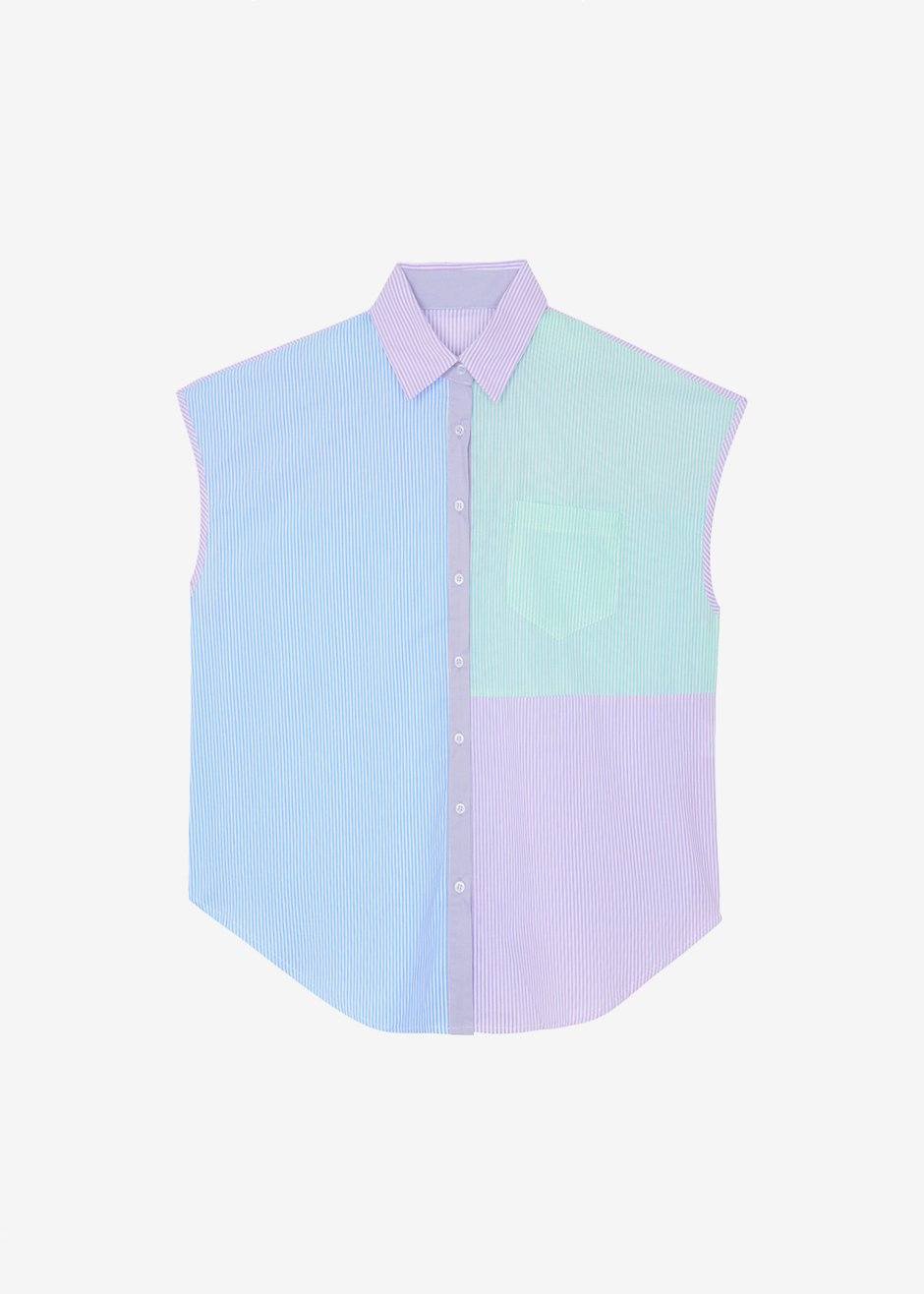 Hali Shirt - Pastel Stripe