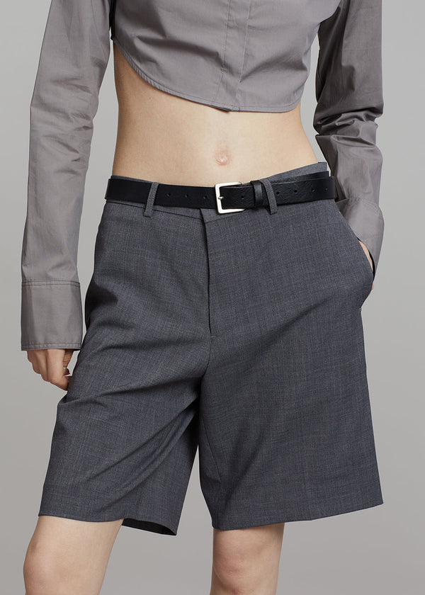 Haru Tailored Shorts - Grey Shorts Mellor 