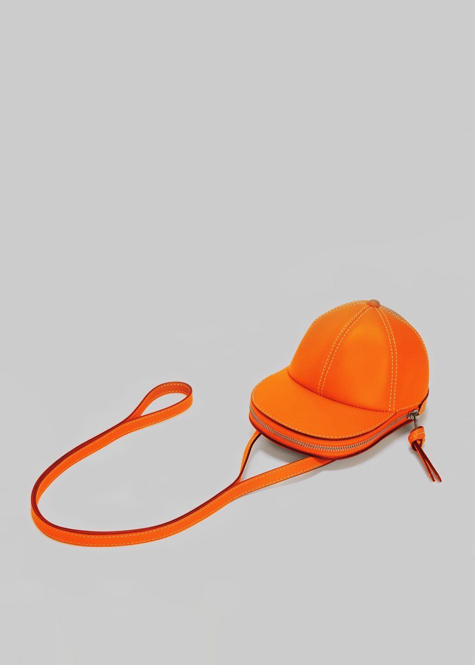 JW Anderson Nano Cap Bag - Neon Pink – The Frankie Shop