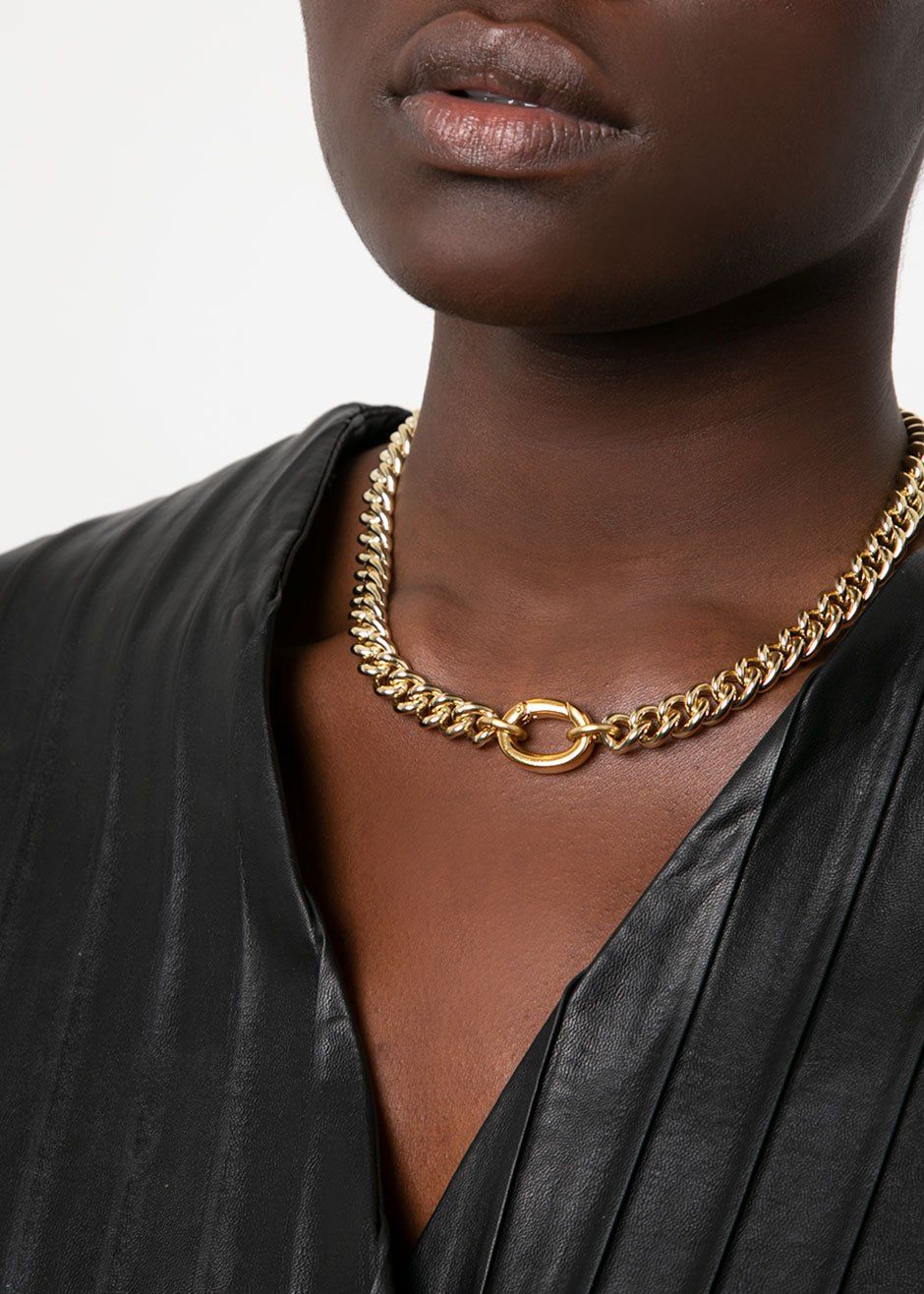 LAURA LOMBARDI PRESA CHAIN ネックレス | labiela.com