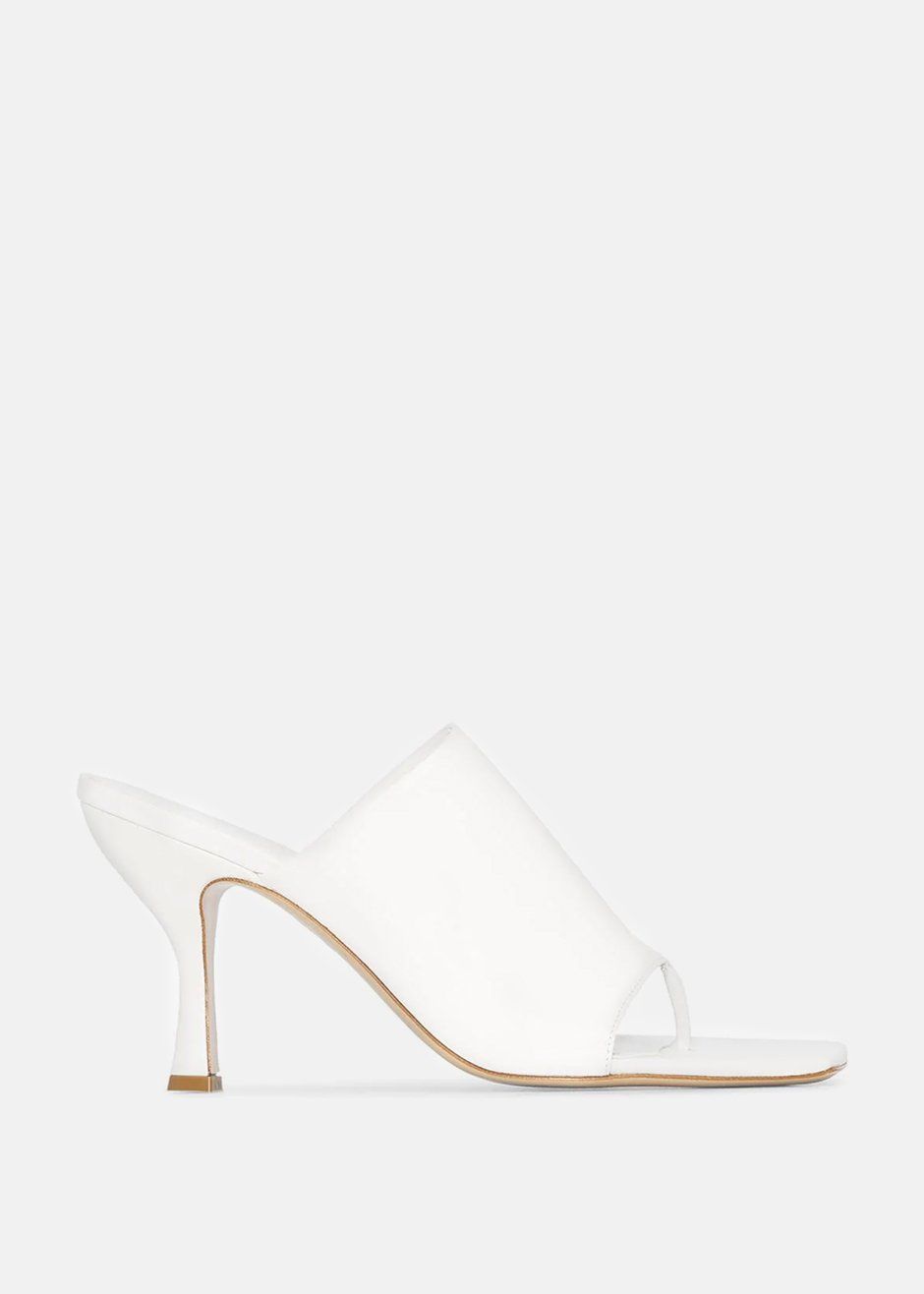 Leather Mule Sandals by GIA X Pernille Teisbaek- White – The Frankie Shop
