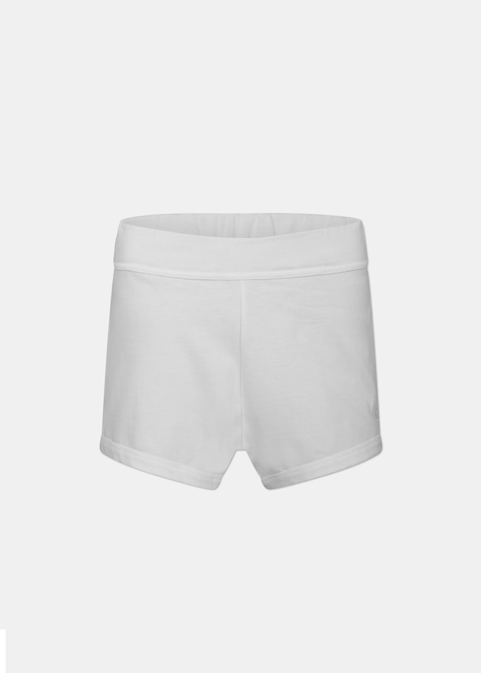 Loulou Studio Bamboo Cotton Shorts in White – The Frankie Shop