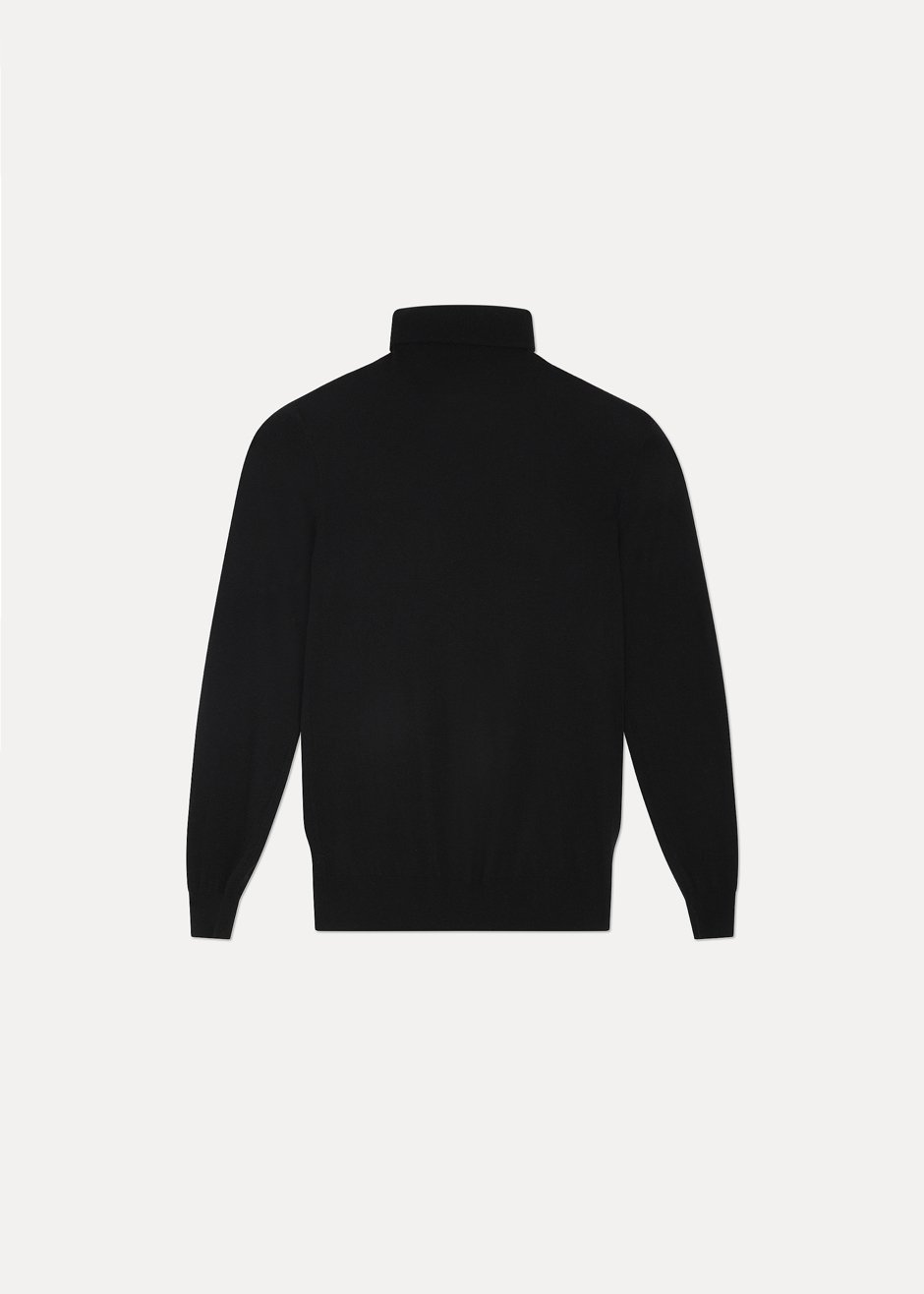 Loulou Studio Lobos Turtleneck Sweater - Black