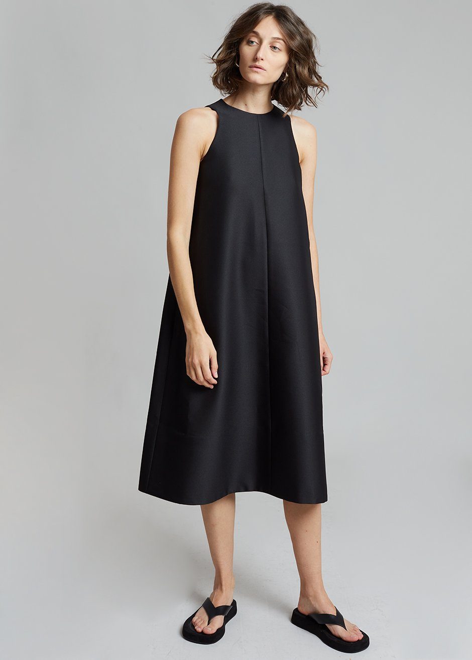 Low Classic Recycled Polyester Dress - Black – The Frankie Shop