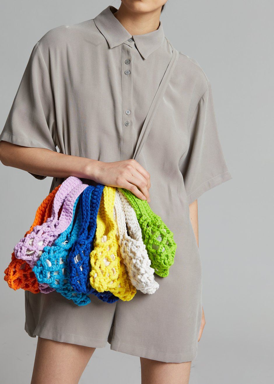 Lunet Crochet Net Bag - Dandelion